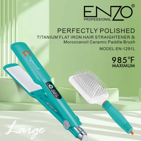 ENZO EN-1291L Hot Comb Straightener – Intl Version. - Image 6