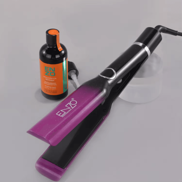 ENZO EN-3211 Professional Ceramic Titanium Hair Straightener – Intl Version - Image 7
