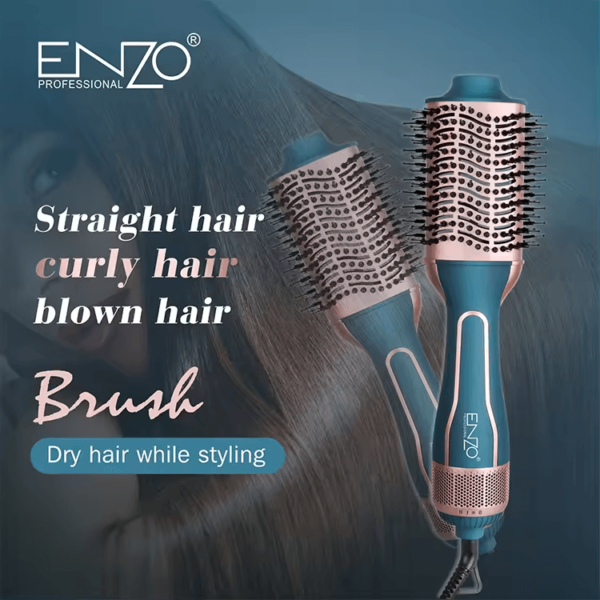 ENZO EN-4112 ENZO Hot Air Hair Brush Styler – Intl Version - Image 10