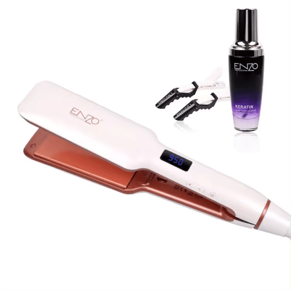 ENZO EN-3888S Professional Hair Straightener- Intl Version - Image 6