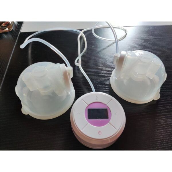 PW01 Single Electric Breast Pump With 3 Modes And 9 Suction Levels For Expressing At Home Or Outdoors 1 Pump And 1 Cup - White - Image 4