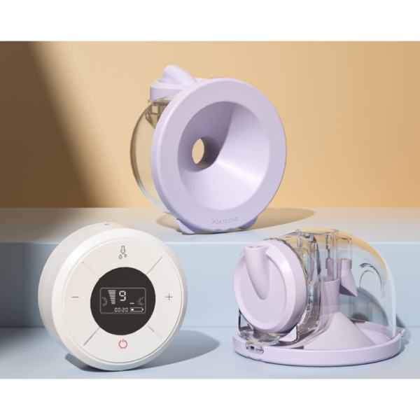 PW01 Single Electric Breast Pump With 3 Modes And 9 Suction Levels For Expressing At Home Or Outdoors 1 Pump And 1 Cup - White - Image 5