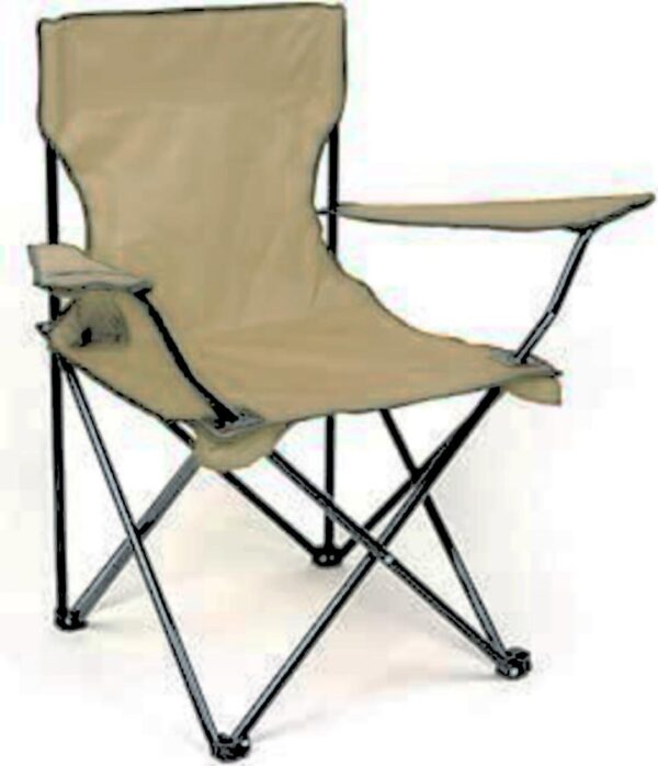 Portable Folding Beach Chair, Multi-Purpose Camping Chair for Adult, Lightweight Patio Lawn Quad Chair for Outdoor Travel Picnic Hiking Supports 110kgs Load With Carry Bag, BAIGE